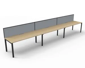 RL Infinity Profile Leg Single Sided Workstation with SHUSH30 Screen thumbnail 6