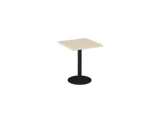 OL Metal Disc Base Square Meeting Table thumbnail 2