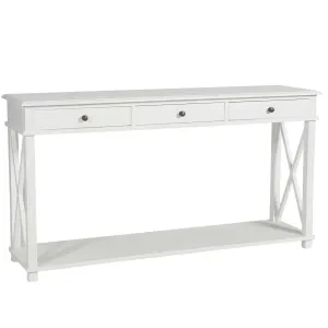 SH Mateo Solid Timber 3 Drawer Console Table thumbnail 2