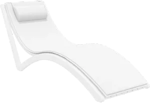 FL Slim Hospitality Stackable Sunlounger with Cushion & Pillow thumbnail 2