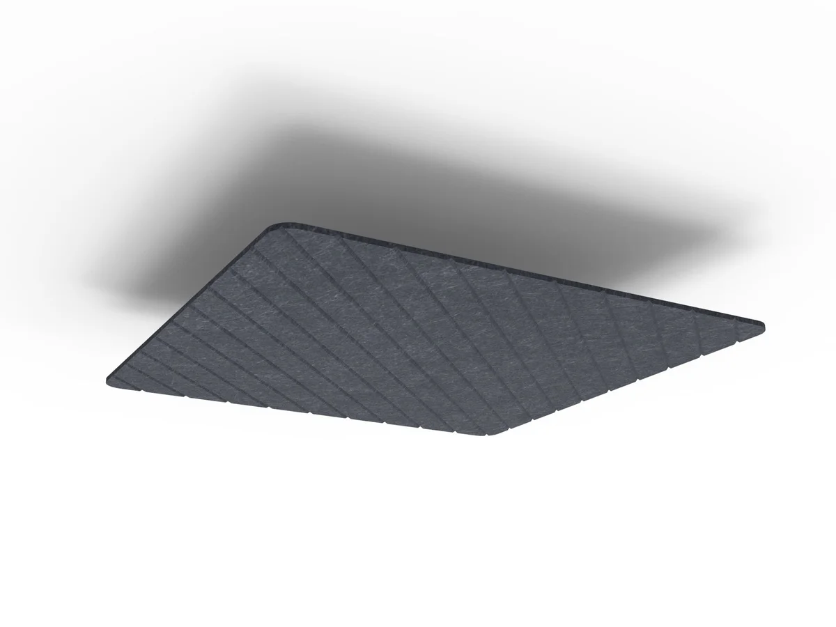 RL Acouline V Groove Glide Core Square Hanging Ceiling Panels