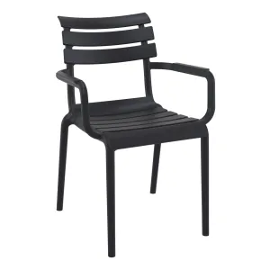 FL Paris Stackable Hospitality Outdoor Armchair thumbnail 2