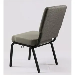 MA Grace Fabric or PU Leather Upholstered Linkable 4 Leg Side Chair thumbnail 5