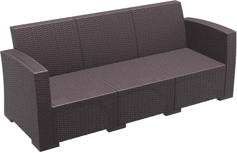 FL Monaco Hospitality Outdoor 3 Seater Lounge