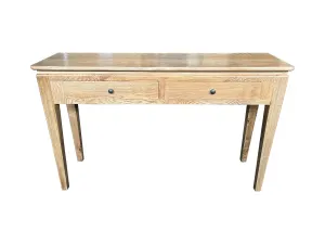 MF Crown Solid Timber 2 Drawer Hall Table thumbnail 1