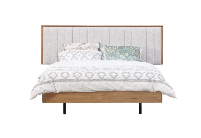 MD Prada Queen Bed Ash