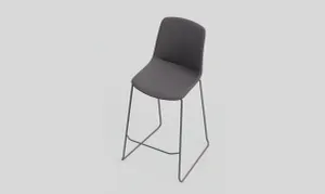 OL Vista Rise Sled Base Fabric Upholstered Hospitality High Chair thumbnail 8