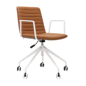 RL Pixel Swivel PU Leather Upholstered Breakout and Meeting Chair thumbnail 10