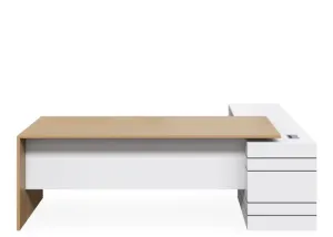 DD Geo Slab End Executive Desk thumbnail 3