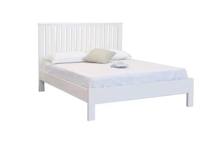 MD Verona All White Queen Bed
