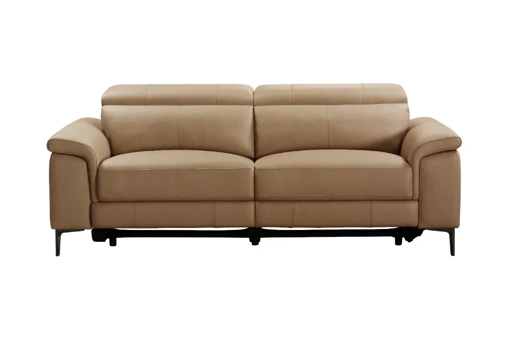 VI Kevin 3 Seater Electric Leather Recliner Lounge