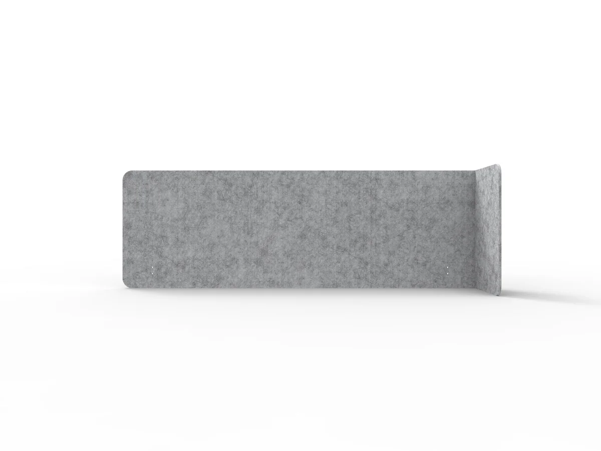 RL Acouline  Quarter Right End Wrap Screen for Workstation