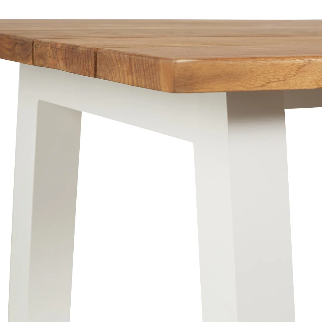SH Catherine Baja Outdoor Dining Table (White)