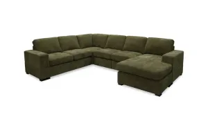 EL Coke Fabric Upholstered Corner Modular Lounge thumbnail 3
