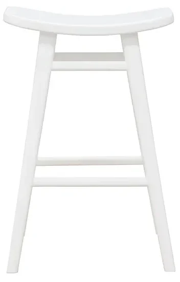 CT Aria Solid Timber Oval Top Bar Stool