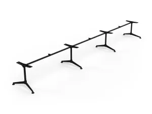 OL Modulus All Black Triple Span Meeting Table Frame thumbnail 4