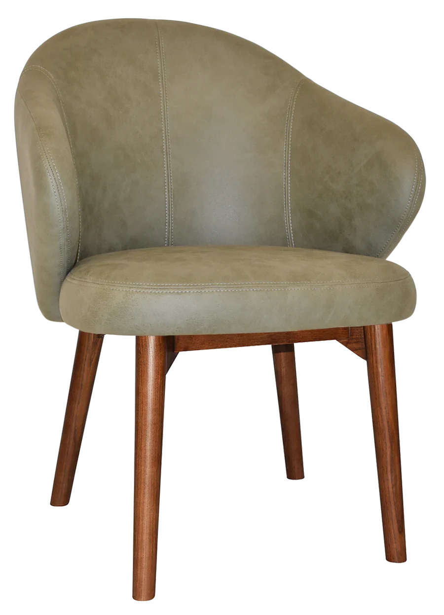 EZ ARM CHAIR HUGO TIMBER LIGHT WALNUT