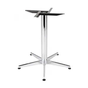 MA Centre Metal Pedestal 5 Star Base Square Table thumbnail 4