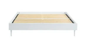 VI Petra Melamine Board Metal Leg Bed Base thumbnail 6