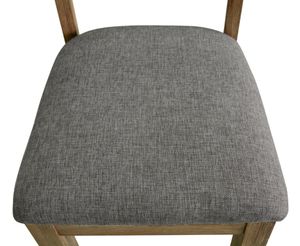 VI Cresswell Solid Timber Fabric Seat Dining Chair thumbnail 4