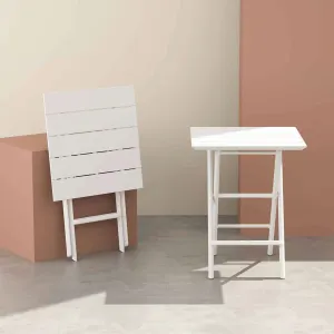 FL Siesta Helen Outdoor Square Folding Table thumbnail 1