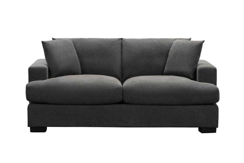 VI Hasting Fabric Upholstered 2 Seater Lounge