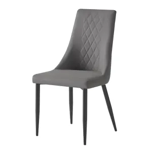 BT Magnus PU Leather Metal Leg Dining Chair thumbnail 7