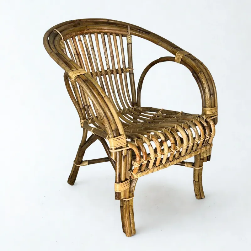 CR Bowen Rattan Verandah Armchair