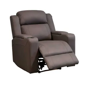 VI Academy Fabric Upholstered Single Seater Electric Recliner Lounge thumbnail 3
