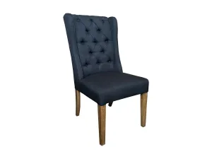 MF Manhattan Fabric Upholstered Timber Leg Dining Chair thumbnail 7
