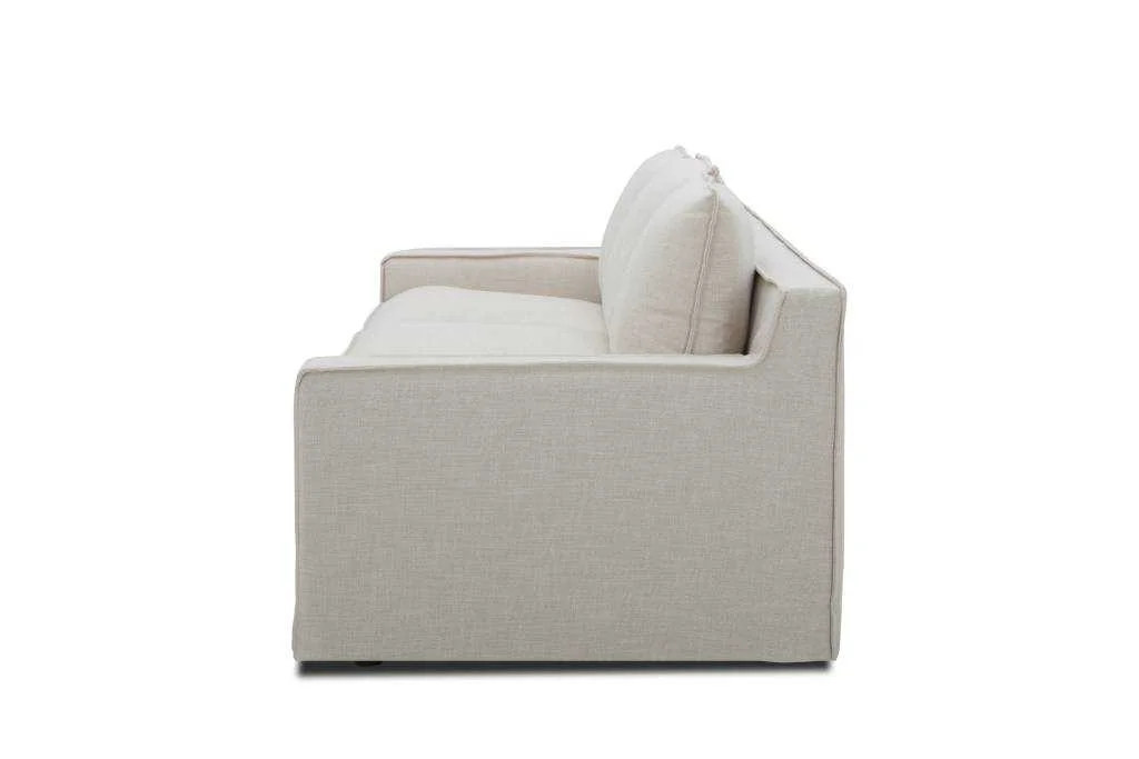 VI Logan Fabric Upholstered 2 Seater Sofa