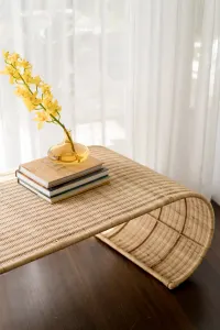 CR Hampton Natural Rattan Coffee Table thumbnail 6