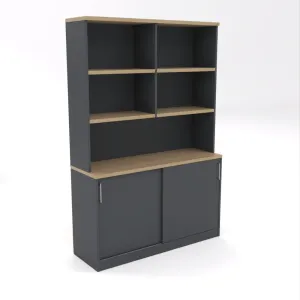 OL AltoSystem Credenza with Hutch thumbnail 1