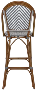 EZ Amalfi Synthetic Wicker Aluminium Frame Outdoor Barstool thumbnail 6