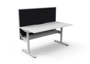 RL Halo Static Single Sided Desk with Aluminium Framed Screen thumbnail 19
