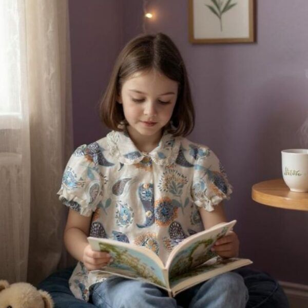Miramara Designs - Girls linen shirt-Dana