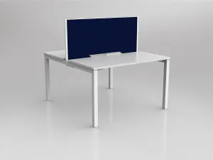 OL Axis 2 User Double Sided Workstation with Screen - Breathe Fabric thumbnail 1