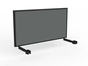 OL Studio Deskmount Screen for Agile Individual Desk – Splice Fabric Black Frame thumbnail 12
