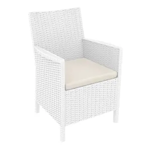 FL California Hospitality Outdoor Tub Chair with Cushion thumbnail 3