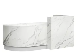DD Caringbah Curved End Premium Reception Counter thumbnail 1