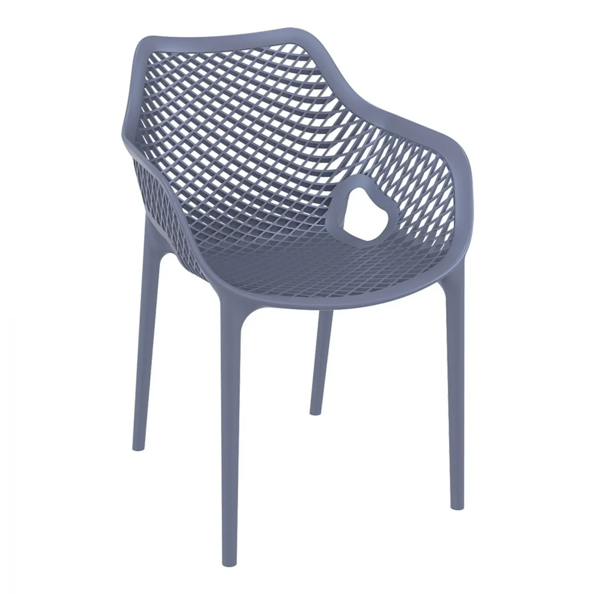 FL Air XL Hospitality Outdoor Stackable Armchair thumbnail 2