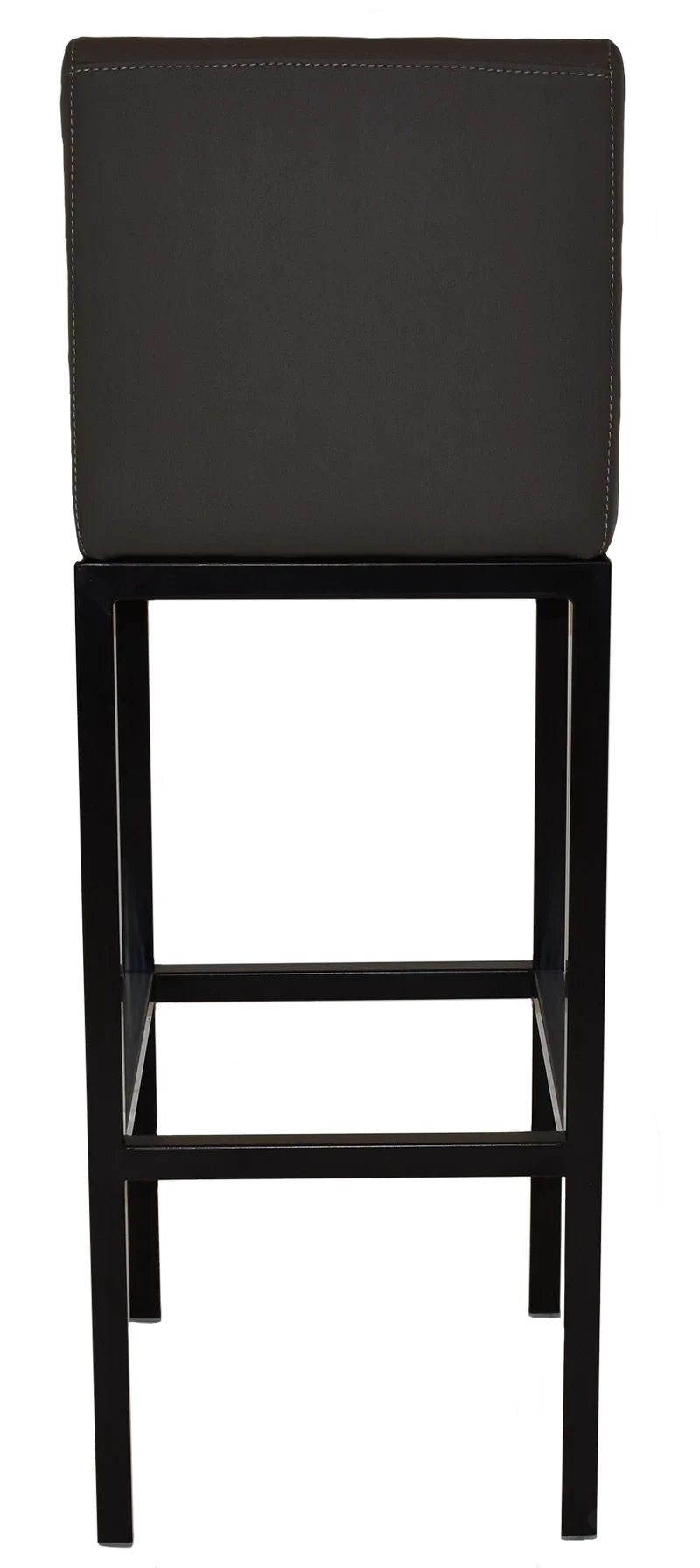 EZ Dublin Black Metal Leg Vinyl Seat Barstool