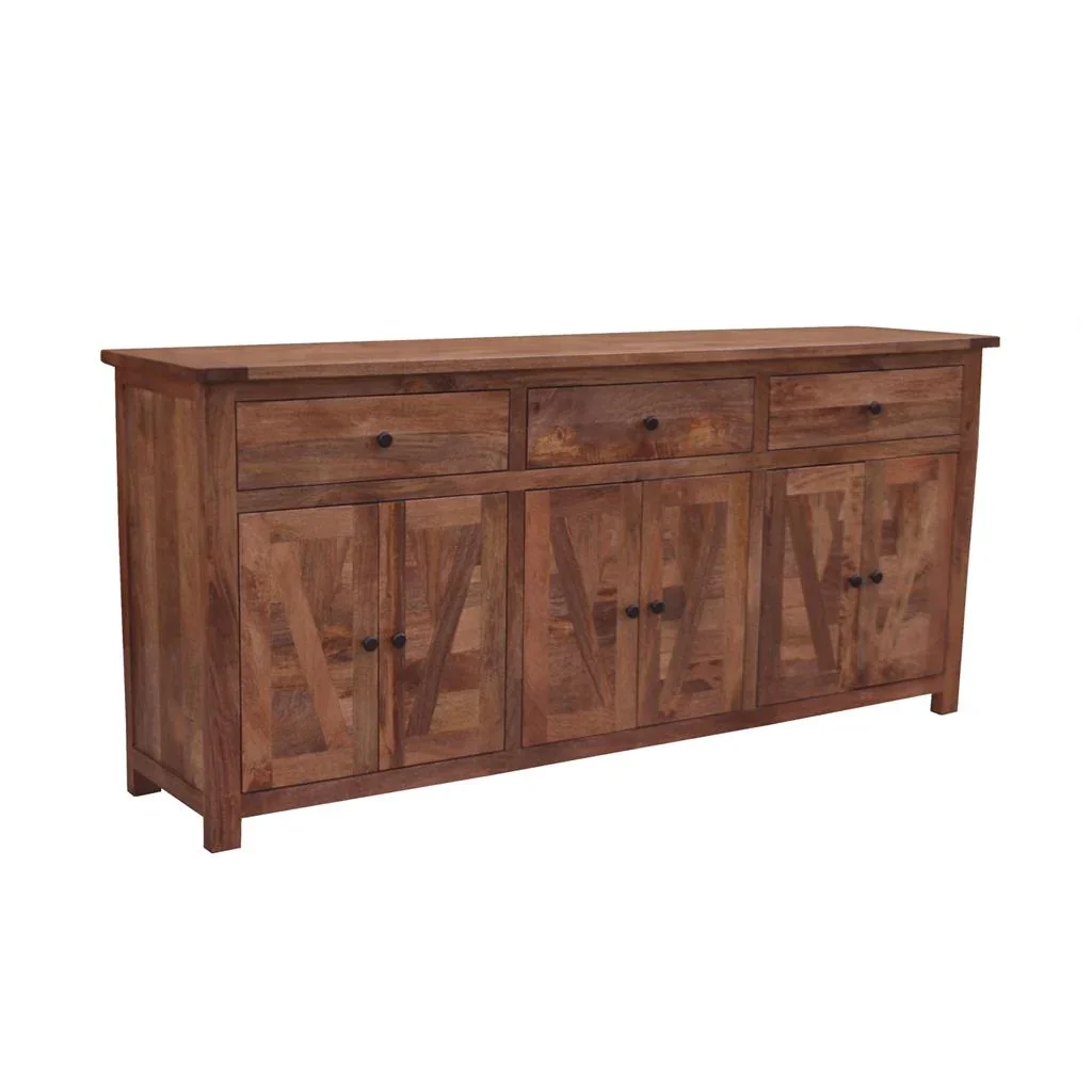 VI Kensington Parquetry MKII Buffet 3 Drawer – Oak