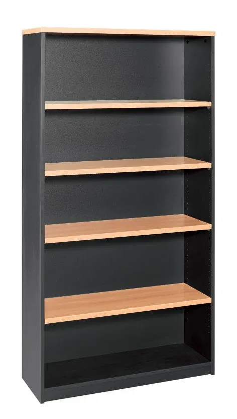 GP OMsystem Commercial Office Open Bookcase 1800mm Height
