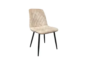 MF Elise PU Leather Upholstered Metal Leg Dining Chair thumbnail 1