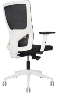 YS Astro High Back Mesh Back Office Chair with White Frame thumbnail 4