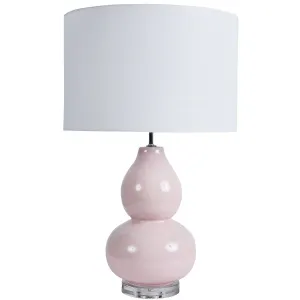 SH Dory Ceramic Base Table Lamp in Cotton Candy thumbnail 1