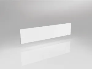 OL Axis Rail Mounted Melamine Modesty Panel thumbnail 1