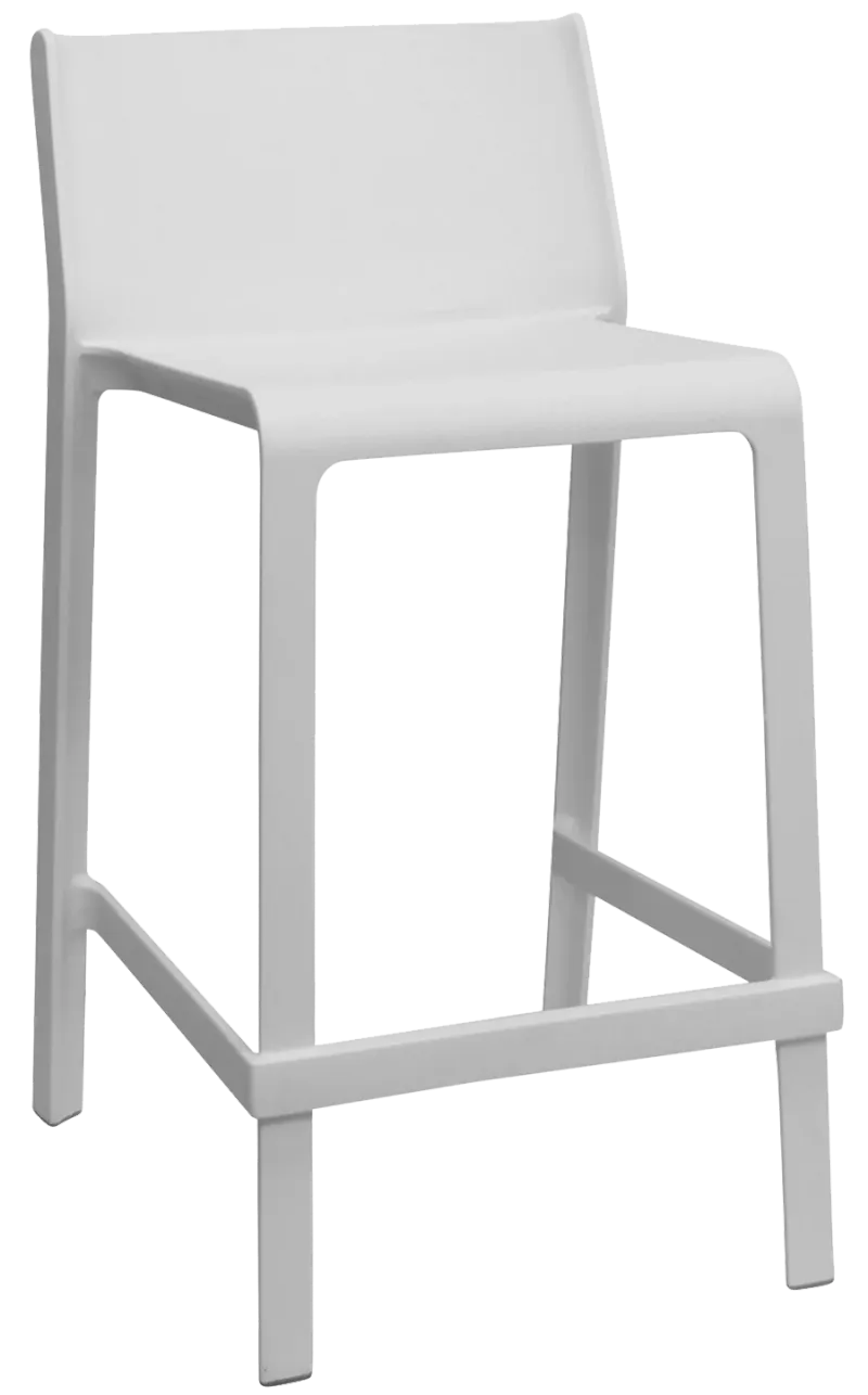 EZ STOOL TRILL 650MM WHITE