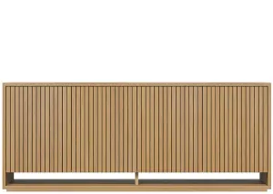DD Vibe Ink Line 4 Door Credenza Buffet thumbnail 1